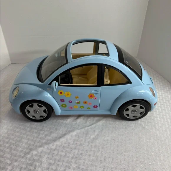 Barbie Light Blue Convertible Car - Picture 2 of 7